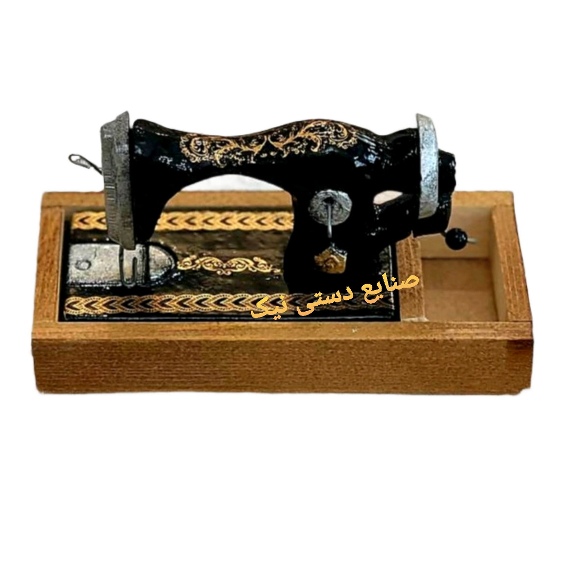 ماکت چرخ خیاطی قدیمی بزرگ / چرخ خیاطی دکوری / چرخ خیاطی دست ساز / ماکت چرخ خیاطی سنتی دکوری / چرخیاطی / چرخیاتی