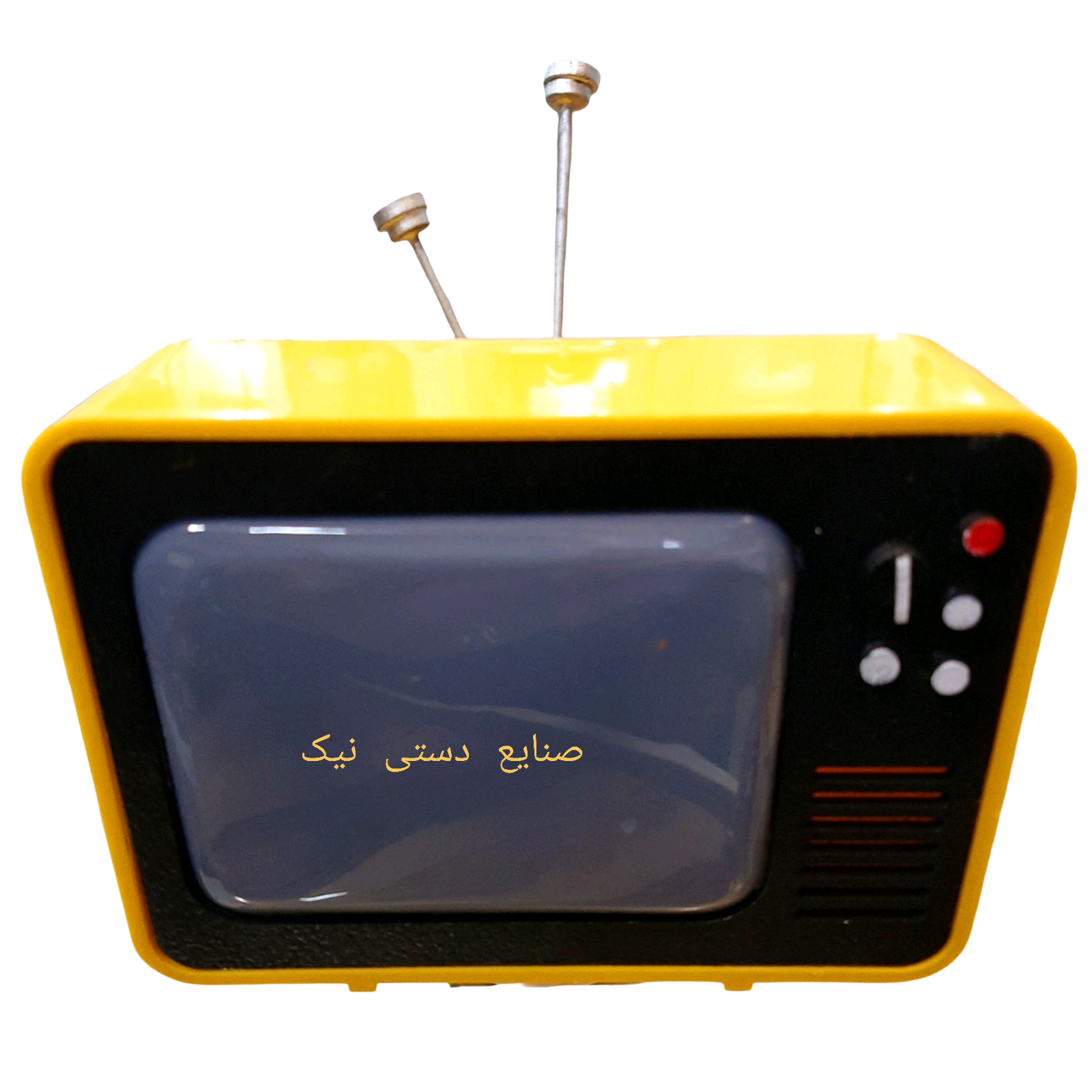 ماکت تلویزیون شهاب پلاستیکی قدیمی / تلویزیون قدیمی دکوری / تلویزیون پلاستیکی شهاب قدیمی / تلویزیون نوستولاژی / تلویزیون دکوری / ماکت تلویزیون