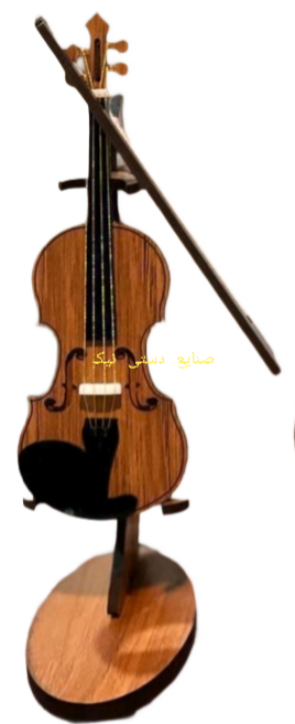 ماکت ساز ویولون / ساز ویلون دکوری / ویلون مینیاتور / ماکت ویلون / ویولون دکوری